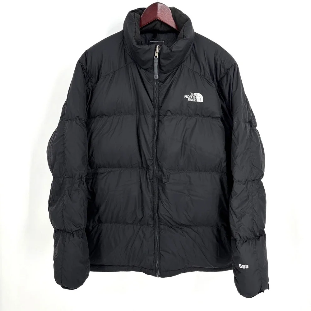 North Face Men's XL Black 550 Down Puffer Jacket Coat NICE CDTN!